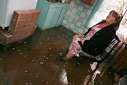 Взыскание в результате залива